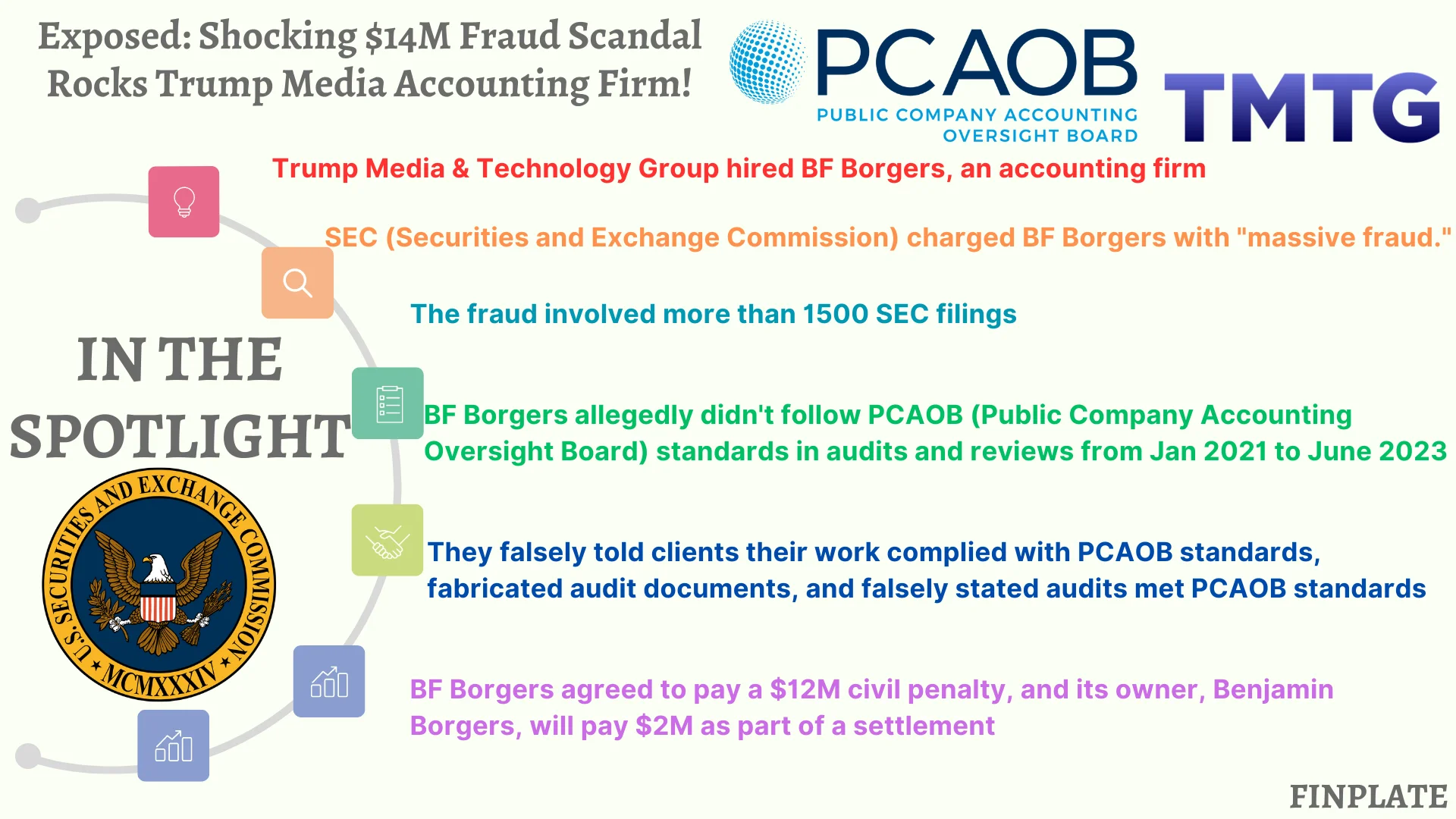 exposed: shocking $14m fraud scandal rocks trump media accounting firm! summary