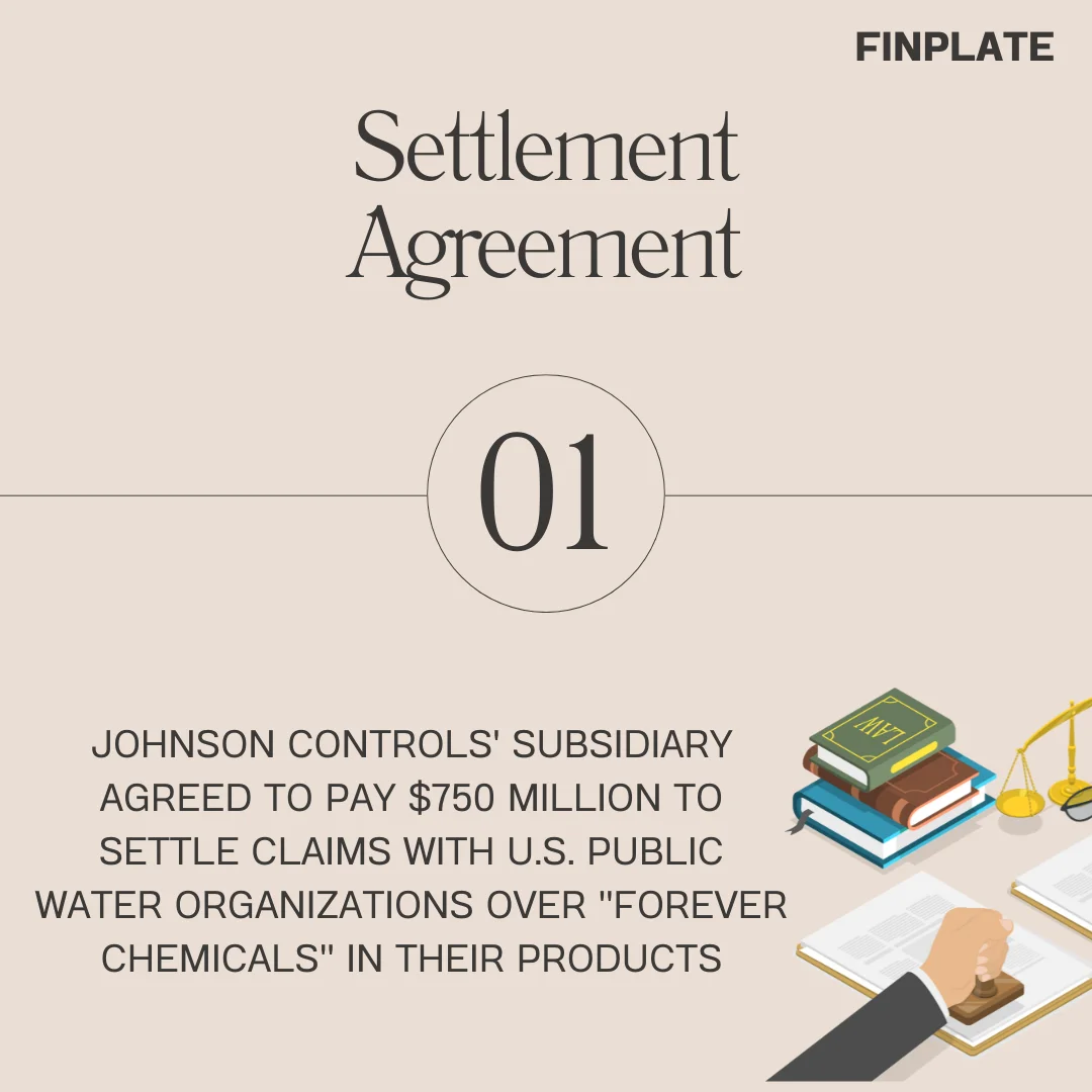 massive $750 million settlement reached by johnson controls over toxic 'forever chemicals'