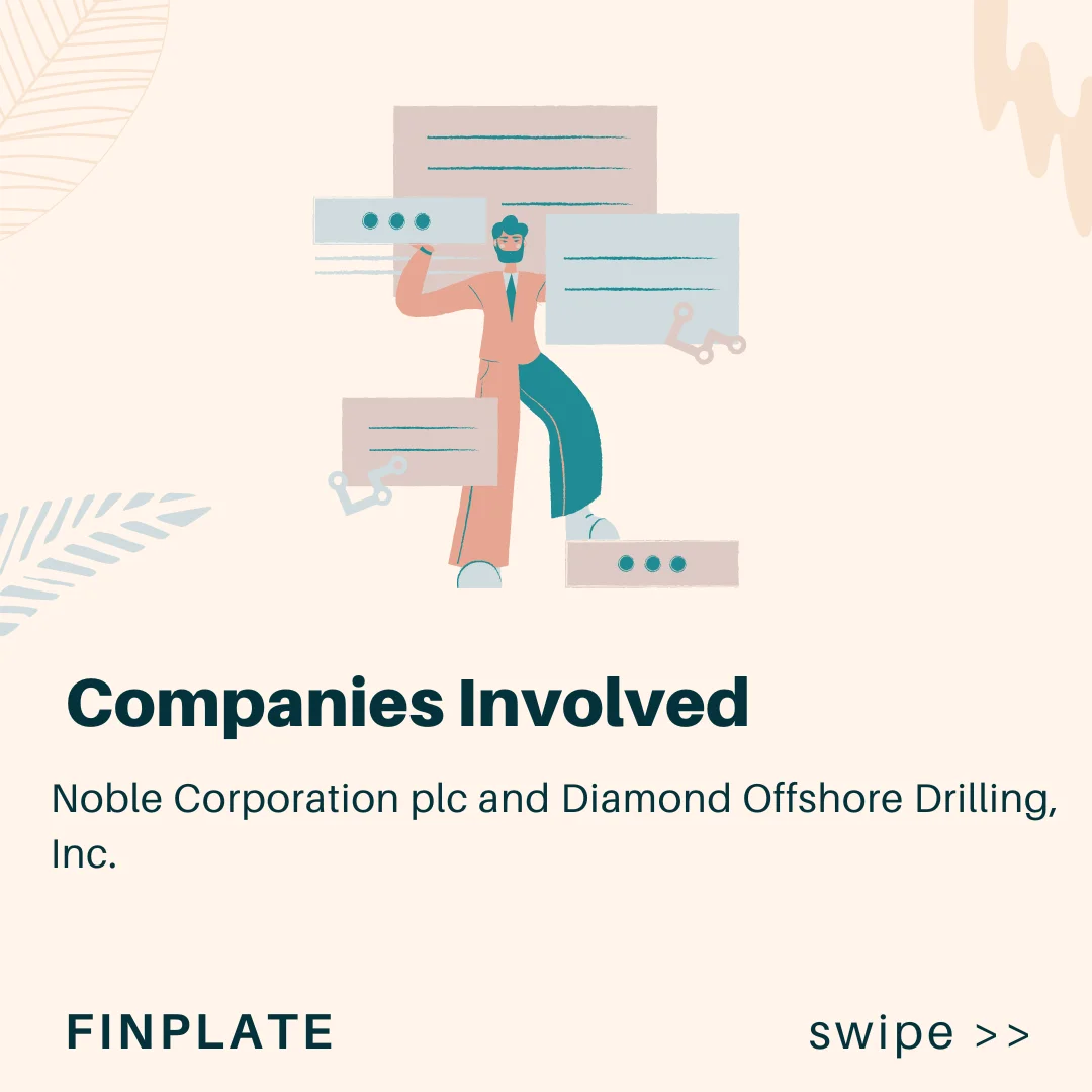 exciting $1.2 billion merger: noble corporation acquires diamond offshore with 11.4% premium! summary