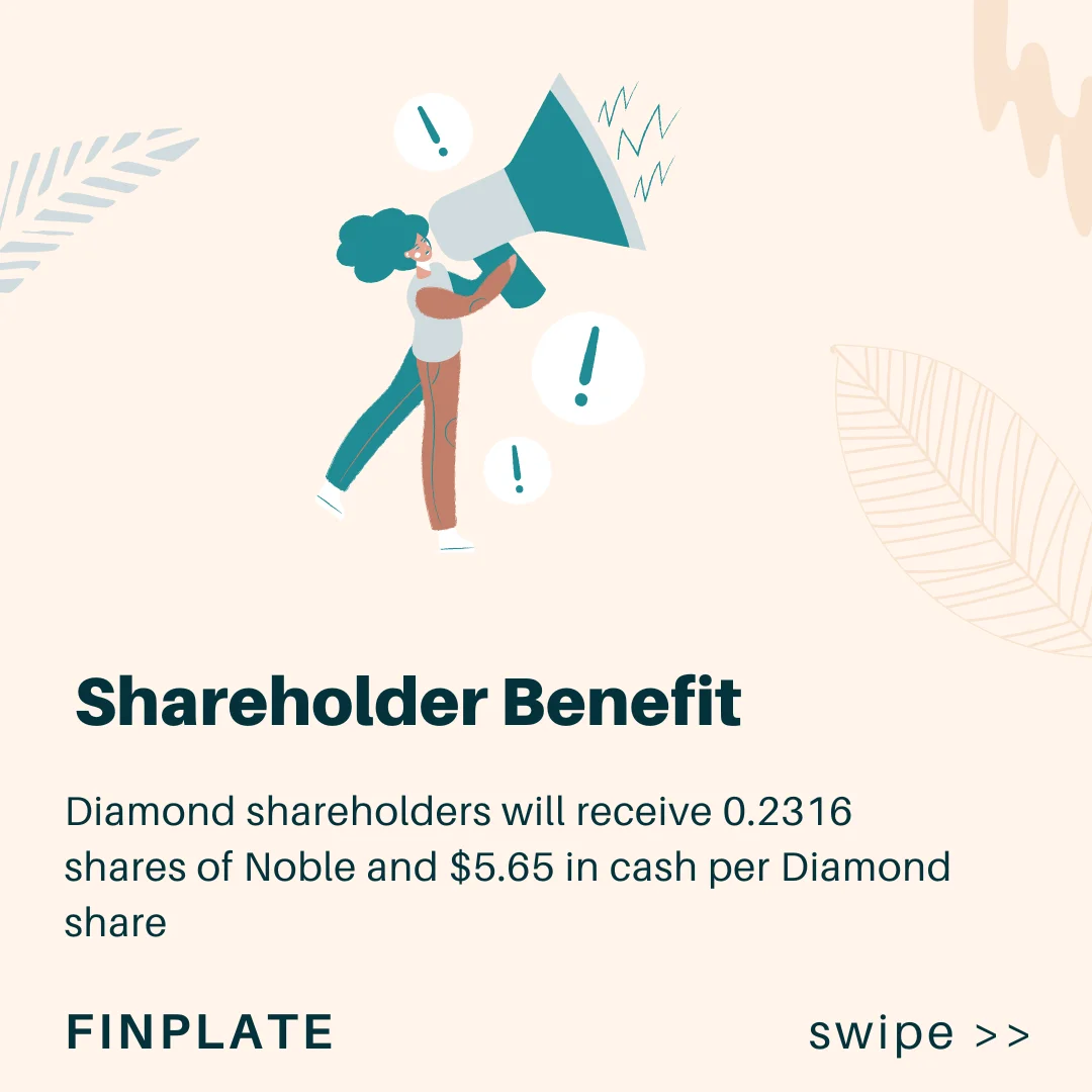 exciting $1.2 billion merger: noble corporation acquires diamond offshore with 11.4% premium! summary