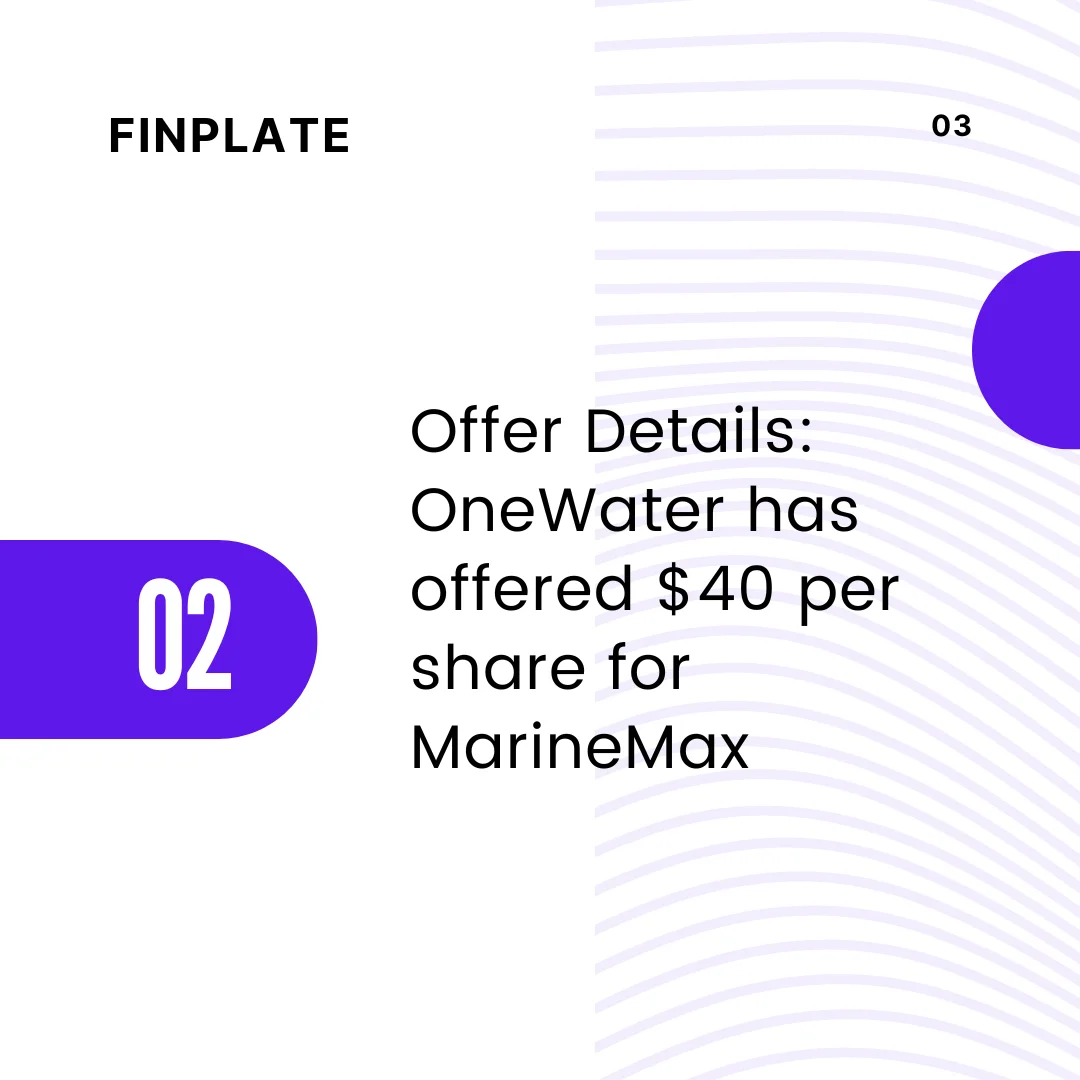 game-changing $2.5 billion merger: onewater marine's bold move to acquire marinemax summary