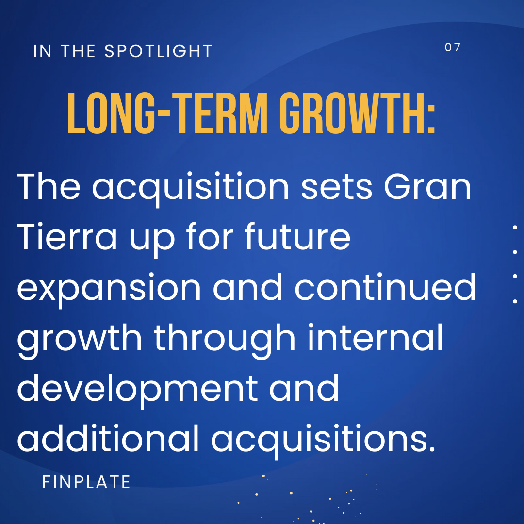 Gran Tierra's $220M i3 Energy Buyout Promises Massive Upside Summary