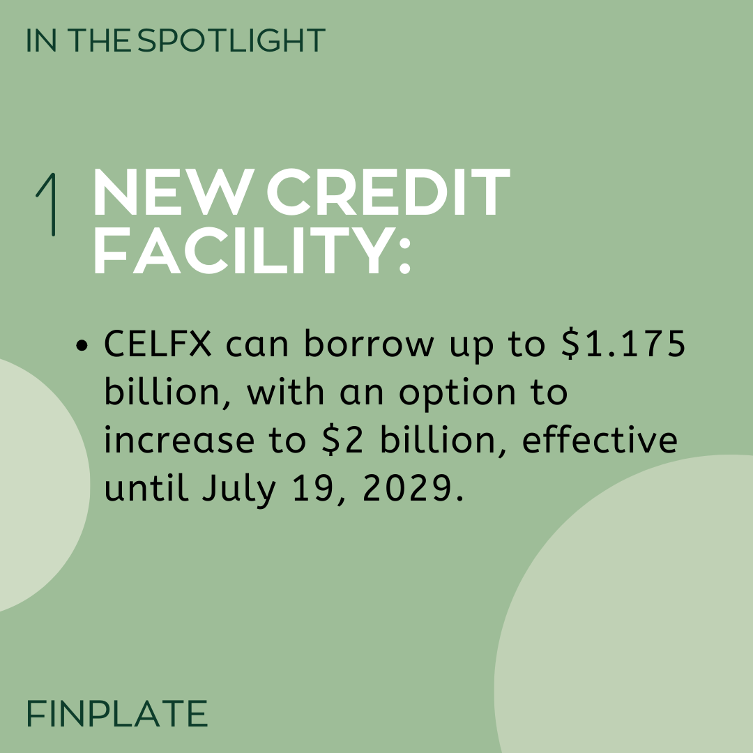 Power Up: CELFX’s $1.175 Billion Credit Surge for Thriving Expansion