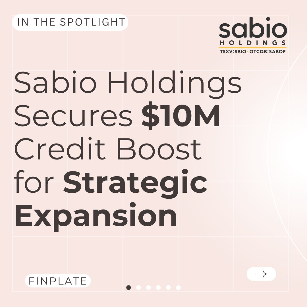 Sabio Holdings Secures $10M Credit Boost for Strategic Expansion Summary