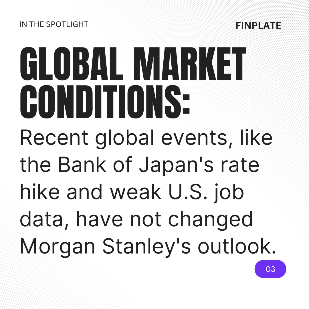 Why Morgan Stanley is Confident in a 25bps Fed Rate Cut Despite Global Market Worries Summary